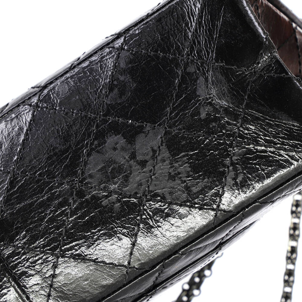 Chanel So Black Reissue 2.55 Flap Bag #220996C42B - Picture 6 of 9